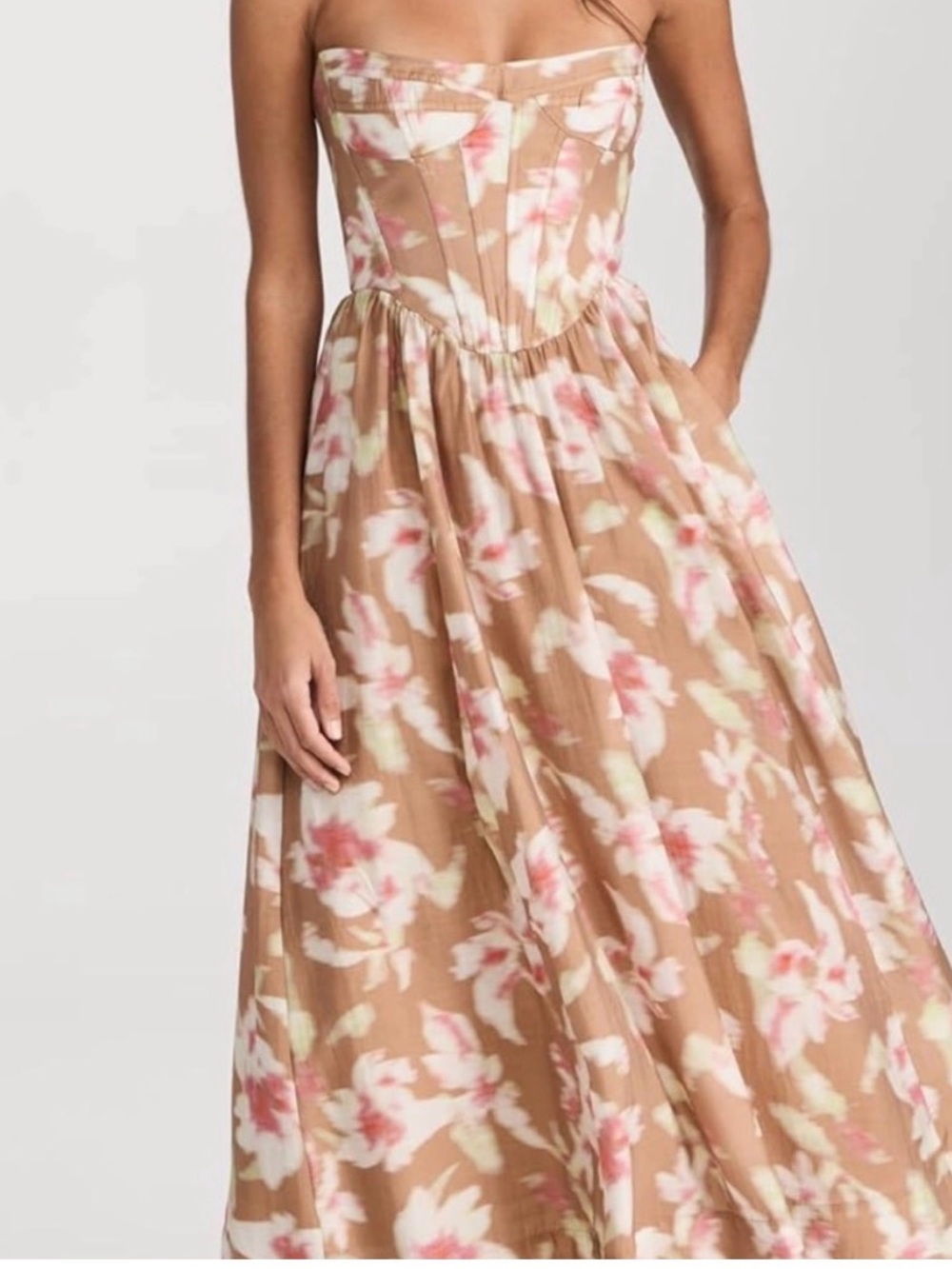 Bardot Lola Corset Midi Dress - Picture 5 of 8